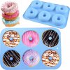 Silikónová forma na donuty, 6 otvorov - šišky, donaty, pampúšiky Silikónová forma na donuty, 6 otvorov - šišky, donaty, pampúšiky
