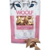 WOOLF pochúťka pre psov: Mäkký sendvič z kačacieho mäsa - 100g WOOLF pochúťka pre psov: Mäkký sendvič z kačacieho mäsa - 100g