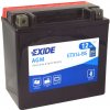 Motobatéria EXIDE 12Ah, 12V, ETX14-BS Motobatéria EXIDE 12Ah, 12V, ETX14-BS