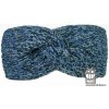 Dráče pletená čelenka Twist 16 modrá melír Dráče pletená čelenka Twist 16 modrá melír