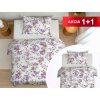 Áčko a.s. Ružomberok Bavlnené obliečky 1+1 LÚČKA Lila Áčko a.s. Ružomberok Bavlnené obliečky 1+1 LÚČKA Lila