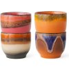 HK living Set hrnčekov Coffee Cups Java 70's – 4 ks HK living Set hrnčekov Coffee Cups Java 70's – 4 ks