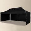 Brimo Promo stánok Premium Alu 4 x 8 m čierny