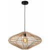 Lucide 03435/56/72 závesné stropné svietidlo Magali 1x40W | E27 - svetlé drevo, ratan, stmievateľné Lucide 03435/56/72 závesné stropné svietidlo Magali 1x40W | E27 - svetlé drevo, ratan, stmievateľné