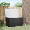 vidaXL Záhradný úložný box antracitový 171x99x93 cm vidaXL Záhradný úložný box antracitový 171x99x93 cm