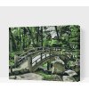 Vymalujsisam.sk Maľovanie podľa čísiel - Most v záhrade Veľkosť: 30x40cm, Rám: Na plastovej doske Vymalujsisam.sk Maľovanie podľa čísiel - Most v záhrade Veľkosť: 30x40cm, Rám: Na plastovej doske