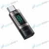 OTG adaptér YESIDO GS24 USB-C to USB-C s LED displejom čierny OTG adaptér YESIDO GS24 USB-C to USB-C s LED displejom čierny