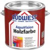 SÜDWEST Farba na drevo a drevené povrchy SÜDWEST AquaVision® Holzfarbe RAL7001 - striebro šedá 0,375l SÜDWEST Farba na drevo a drevené povrchy SÜDWEST AquaVision® Holzfarbe RAL7001 - striebro šedá 0,375l