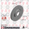 Brzdový kotúč ZIMMERMANN 285.3513.52 Brzdový kotúč ZIMMERMANN 285.3513.52