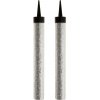Godan Holografické tortové fontány - strieborné 12 cm / 2 ks Godan Holografické tortové fontány - strieborné 12 cm / 2 ks