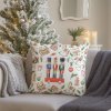 Matějovský Dekoračná obliečka na vankúš Christmas Candy Luskáčik Bavlnený satén 50x50 cm Matějovský Dekoračná obliečka na vankúš Christmas Candy Luskáčik Bavlnený satén 50x50 cm