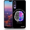Picasee silikónový čierny obal pre Huawei P20 Pro - Brain - White Picasee silikónový čierny obal pre Huawei P20 Pro - Brain - White