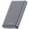 Canyon OnCharge 510, Powerbank, 10.000 mAh, in: USB-C, out: USB-C PD 20W + Wireless Magnet 15W, štíhla, šedá CNS-CPB510DG Canyon OnCharge 510, Powerbank, 10.000 mAh, in: USB-C, out: USB-C PD 20W + Wireless Magnet 15W, štíhla, šedá CNS-CPB510DG