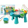 LeanToys Rybářská hra Skill Table Green