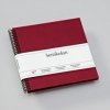 Fotoalbum Semikolon Spiral Piccolino black burgundy