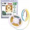 LED pásik COB 5mm 12V 384diod/m neónová linka SVETLO BIELA TEPLÁ 5mb LED pásik COB 5mm 12V 384diod/m neónová linka SVETLO BIELA TEPLÁ 5mb