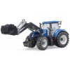 Detské makety strojov Traktor New Holland T7.315 s čelným nakladačom Detské makety strojov Traktor New Holland T7.315 s čelným nakladačom