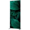 Jansen Display Potištěná látková dělící stěna Deco 100-200 Zelené listy rostlin ECO