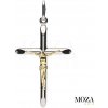 MOZA gold Krížik MG3289 Farba Zlata: biele Au MOZA gold Krížik MG3289 Farba Zlata: biele Au