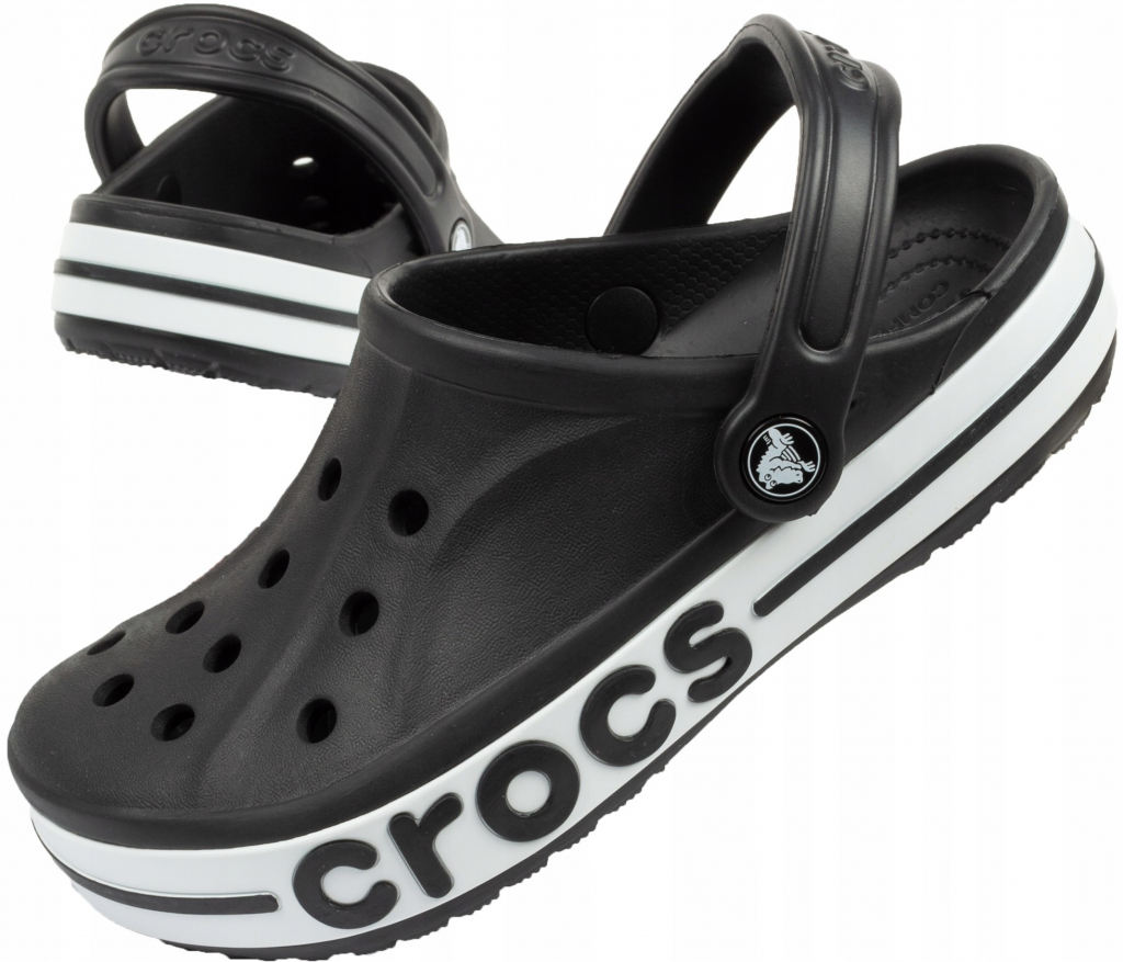 Crocs Bayaband Clog Black White