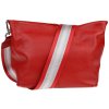 NovaKabelka.sk Batilda Rosso s prídavným popruhom V kožená talianska crossbody kabelka červená NovaKabelka.sk Batilda Rosso s prídavným popruhom V kožená talianska crossbody kabelka červená