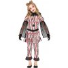 Guirca Detský kostým - Klaun Terror dievča Veľkosť - deti: M: 115-123 cm Guirca Detský kostým - Klaun Terror dievča Veľkosť - deti: M: 115-123 cm
