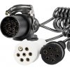 Špirálový kábel TIR 2x 7 PIN 15 PIN typ N/S 5m 24V AMiO-04381 Špirálový kábel TIR 2x 7 PIN 15 PIN typ N/S 5m 24V AMiO-04381