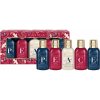 Baylis & Harding The Fuzzy Duck Festive Cranberry pena do kúpeľa 2x100 ml + Plum Pudding sprchový gél 100 ml + Plum Pudding sprchový krém 100 ml + Spiced Pear telové mlieko 100 ml kozmetická sada Baylis & Harding The Fuzzy Duck Festive Cranberry pena do kúpeľa 2x100 ml + Plum Pudding sprchový gél 100 ml + Plum Pudding sprchový krém 100 ml + Spiced Pear telové mlieko 100 ml kozmetická sada