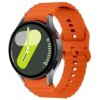 4wrist Silikónový remienok pre Samsung Galaxy Watch 7 - Orange 4wrist Silikónový remienok pre Samsung Galaxy Watch 7 - Orange