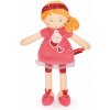 Doudou Jolijou Bábika LES PIPELLETTES 25 cm 1 ks červená Doudou Jolijou Bábika LES PIPELLETTES 25 cm 1 ks červená