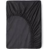 Tmavosivá bavlnená elastická plachta Good Morning, 140 x 200 cm Tmavosivá bavlnená elastická plachta Good Morning, 140 x 200 cm