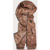 Dámska prešívaná vesta Caramel (B8127-14) odstíny hnědé L (40) Dámska prešívaná vesta Caramel (B8127-14) odstíny hnědé L (40)