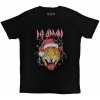 Def Leppard tričko Holiday Leppard čierne