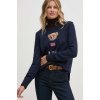 Sveter Polo Ralph Lauren dámsky, tmavomodrá farba, teplý, 211927070 Sveter Polo Ralph Lauren dámsky, tmavomodrá farba, teplý, 211927070