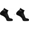 Členkové bavlnené ponožky Salomon EVASION ANKLE SOCKS (2 PAIRS) čierne LC2087500 - L Členkové bavlnené ponožky Salomon EVASION ANKLE SOCKS (2 PAIRS) čierne LC2087500 - L