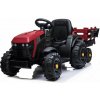 mamido Detský elektrický traktor Farmer s vlečkou a lopatou červený mamido Detský elektrický traktor Farmer s vlečkou a lopatou červený