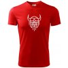 Viking logo - Pánske tričko Fantasy športové - 3XL ( Červená ) Viking logo - Pánske tričko Fantasy športové - 3XL ( Červená )