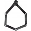 KRYPTONITE zámok na bicykel - KEEPER 585 FOLDABLE LOCK - čierna KRYPTONITE zámok na bicykel - KEEPER 585 FOLDABLE LOCK - čierna