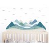 Nalepte.cz Hory nordic textilní prelepiteľné nálepky na stenu arch 75 x 21 cm Nalepte.cz Hory nordic textilní prelepiteľné nálepky na stenu arch 75 x 21 cm