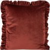 Takoy Zamatová obliečka na vankúš zdobená volánmi na okrajoch-HF-387648 | 45 x 45 cm Takoy Zamatová obliečka na vankúš zdobená volánmi na okrajoch-HF-387648 | 45 x 45 cm