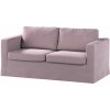 Dekoria Poťah na sedačku Karlstad (nerozkladací, 2-miestny, dlhý), Gammelrosa, 165 x 89 x 64 cm, Velvet, 704-14 Dekoria Poťah na sedačku Karlstad (nerozkladací, 2-miestny, dlhý), Gammelrosa, 165 x 89 x 64 cm, Velvet, 704-14