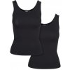 Women's 2 pack Basic Stretch Top black