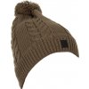 FOX - Čiapka Khaki Knitted Bobble FOX - Čiapka Khaki Knitted Bobble
