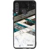 Picasee ULTIMATE CASE pro Huawei P30 Lite - Black & White geometry Picasee ULTIMATE CASE pro Huawei P30 Lite - Black & White geometry