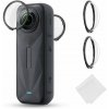 NoName 2x Ochranný kryt objektivu z tvrzeného skla H9 pro Insta360 X5 K&f / Kf31.185 NoName 2x Ochranný kryt objektivu z tvrzeného skla H9 pro Insta360 X5 K&f / Kf31.185