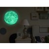 Ambiance Nástenná svietiaca detská samolepka Real Moon, ⌀ 30 cm