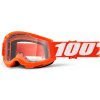 STRATA 2 100% - USA, detské okuliare Orange - číre plexi STRATA 2 100% - USA, detské okuliare Orange - číre plexi