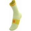 Compressport Pro Racing Socks v4.0 Run High elf yellow fluo red