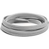 Elastické šnúrky do topánok jednoduché, jeden pár - Sivé, 100 cm Elastické šnúrky do topánok jednoduché, jeden pár - Sivé, 100 cm