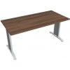 Rokovací stôl Flex, 160x75,5x80 cm, orech/kov Rokovací stôl Flex, 160x75,5x80 cm, orech/kov